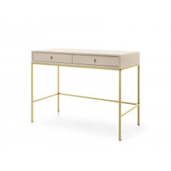 Mesa consola beige 104 x 50 x 78 cm