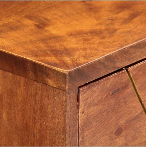 Mesa consola de Madera Maciza de Acacia 90x35x76 cm Vidaxl