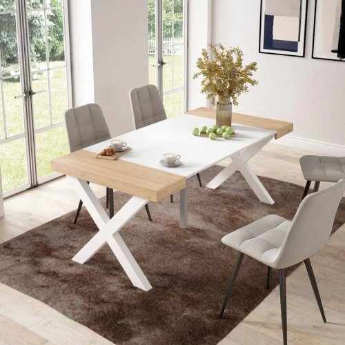 Mesa Consola extensible 180x90x73cm Para 8 comensales