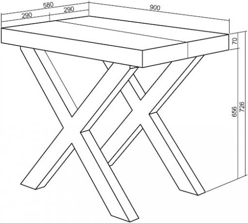 Mesa Consola extensible