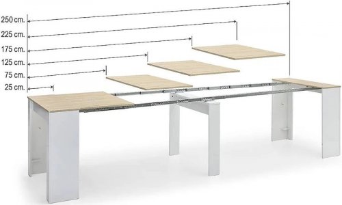 Mesa Consola extensible ALLONGO 250