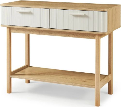 Mesa consola Ferrersp 2 cajones 100x40x80cm