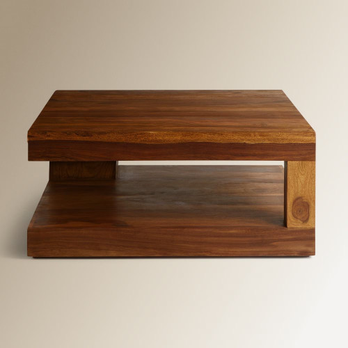 Mesa de centro de madera de palisandro Bombay EuroVolter Nogal
