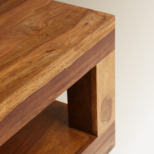 Mesa de centro de madera de palisandro Bombay EuroVolter Nogal