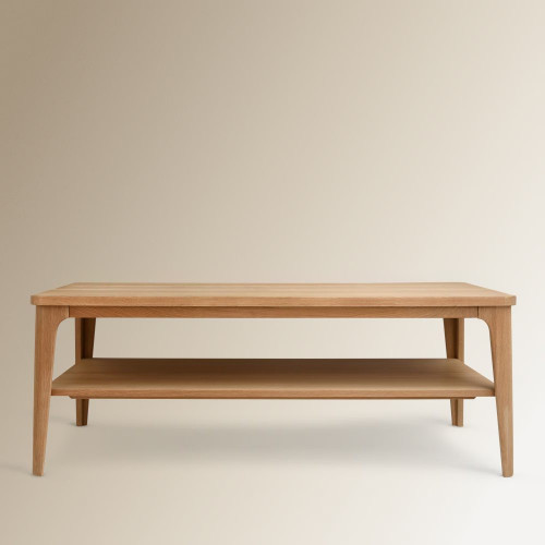 Mesa de centro de madera de roble Babylon Room - EuroVolter Natural