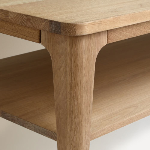 Mesa de centro de madera de roble Babylon Room - EuroVolter Natural