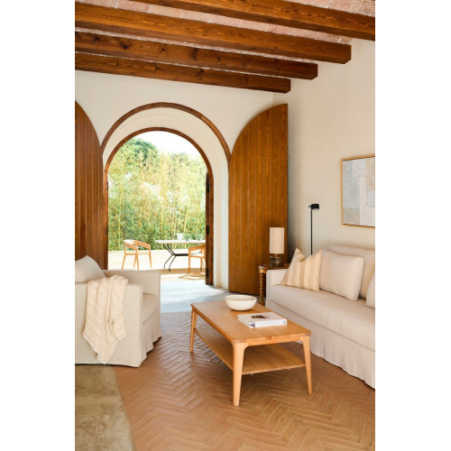 Mesa de centro de madera de roble Babylon Room - EuroVolter Natural