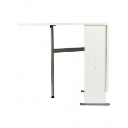 Mesa de cocina plegable Flap EuroVolter Blanco