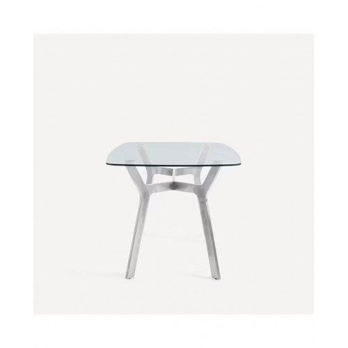 Mesa de cristal Ernest Cromo