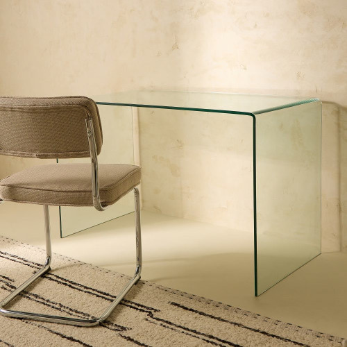 Mesa de escritorio de cristal Shiny EuroVolter Cristal