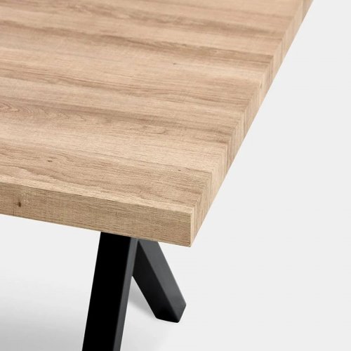 Mesa efecto madera natural