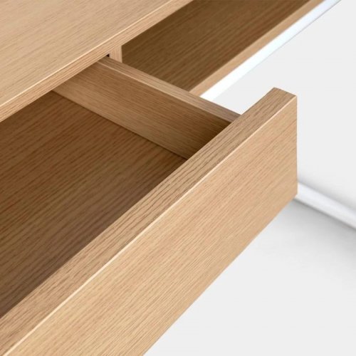 Mesa escritorio efecto madera