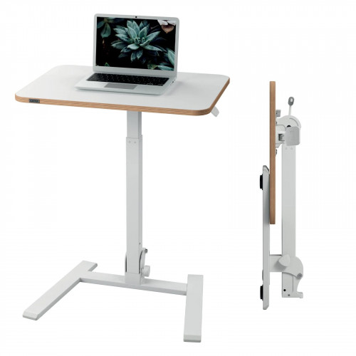 Mesa Escritorio Leitz Ergo regulable Blanco