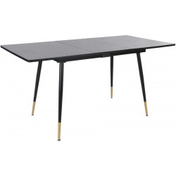 Mesa extensible 120–160 cm mdf aspecto madera