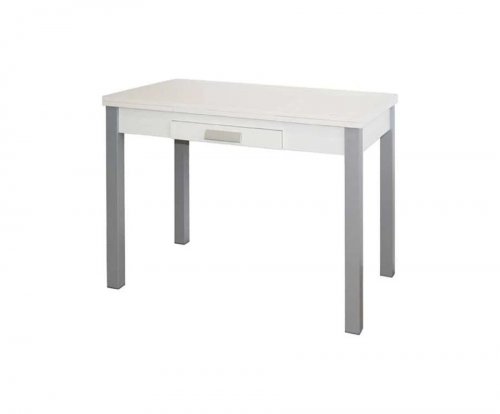 Mesa extensible blanco