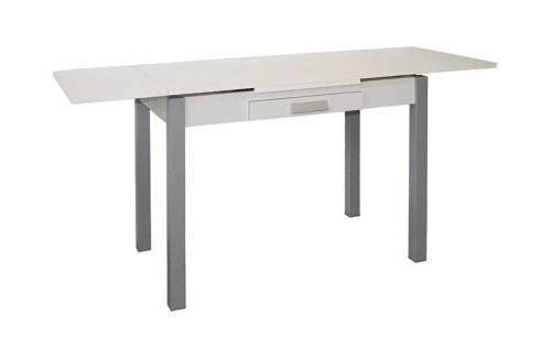 Mesa extensible blanco