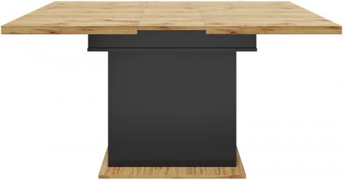 Mesa extensible con almacenaje y estante