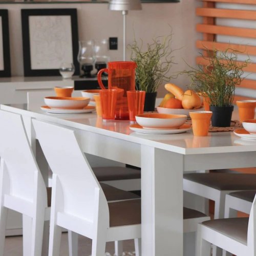 Mesa Extensible Fani Color Blanco