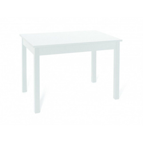 Mesa extensible fresno blanco 110 x 70 cm - Cuneo
