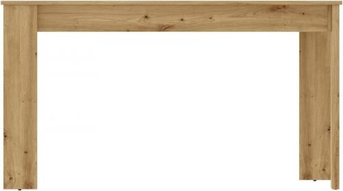 Mesa fija de madera roble