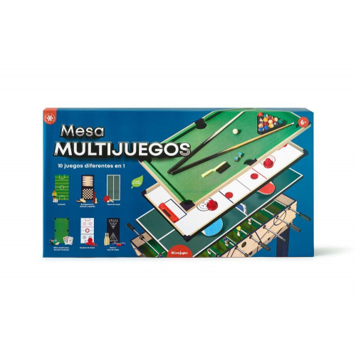 Mesa multijuegos 10 en 1 EuroVolter