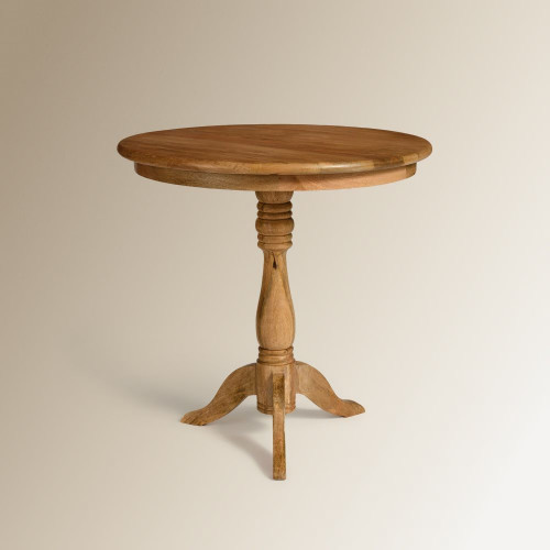 Mesa velador de madera de mango Vendome EuroVolter Natural