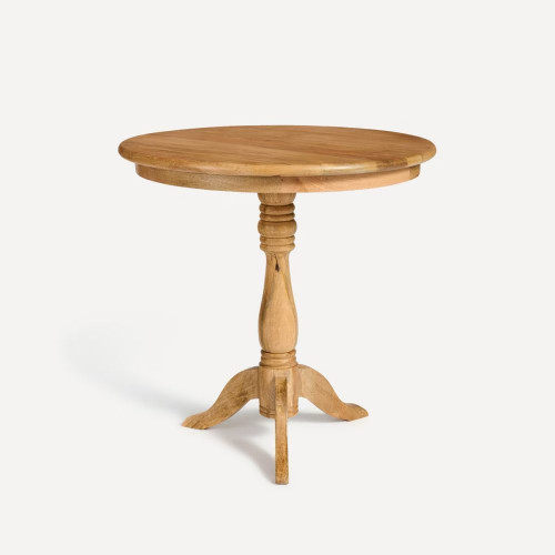 Mesa velador de madera de mango Vendome EuroVolter Natural