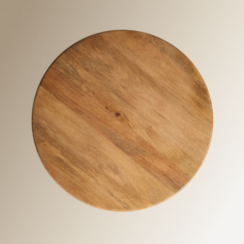 Mesa velador de madera de mango Vendome EuroVolter Natural