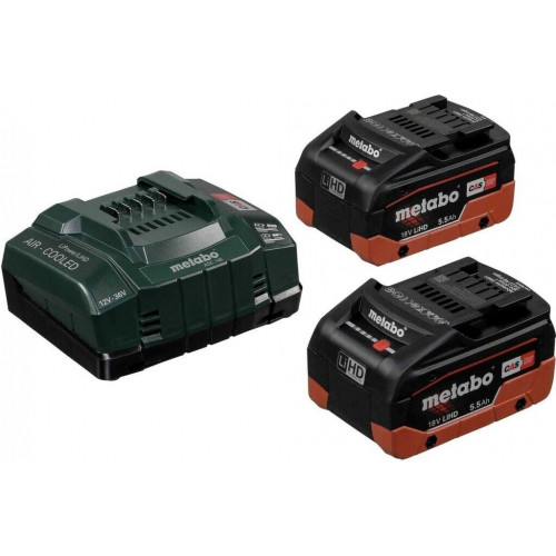 Metabo Basis-Set 2 x LiHD 5,5 Ah (685122000)