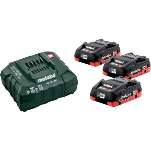 Metabo Basis-Set ASC 30-36 V + 3 x 18V 4,0Ah (685132000)