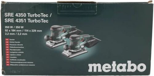 Metabo Lijadora orbital SRE 4351 TurboTec