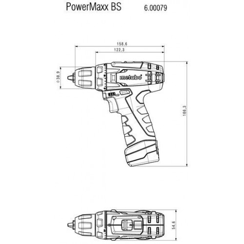 Metabo PowerMaxx BS