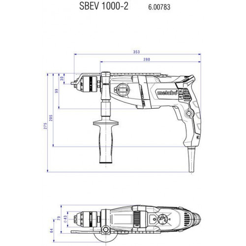 Metabo SBEV 1000-2