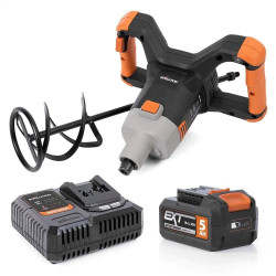 Mezclador Inalámbrico Portátil R120MXR-Li Evolution con Batería de 5 Ah de Carga Rápida.