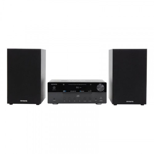 Microcadena Aiwa MSBTU-550 50W RMS Bluetooth 5.0 USB FM LED Negro