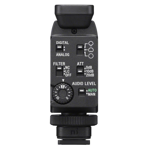 Micrófono de pistola digital Sony ECM-B10 inalámbrico Negro