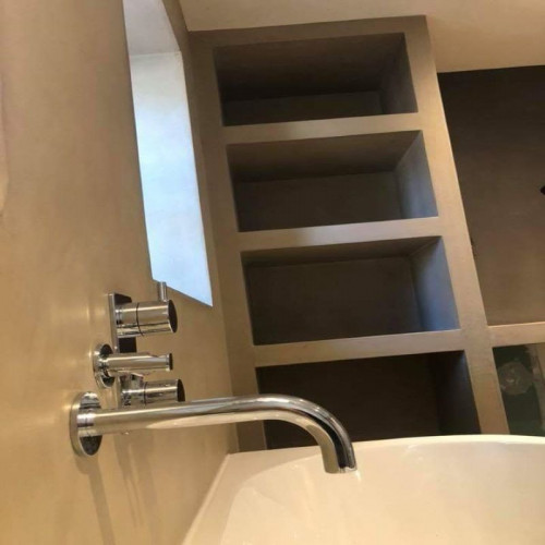 MICROLANIC KIT MICROCEMENTO 5M² SBC Especial Baños y Cocinas Baños, duchas y Cocinas MARFIL OSCURO