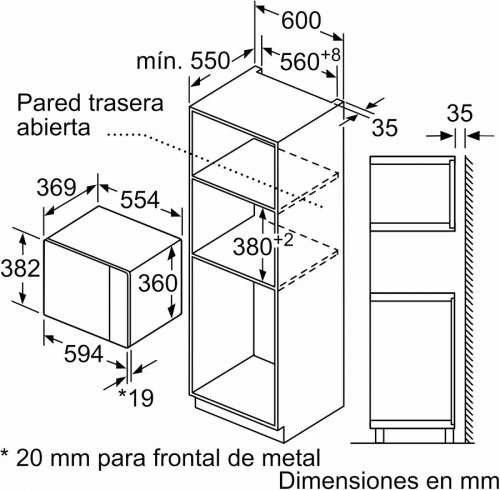 Microondas 3CG4175G3 Balay