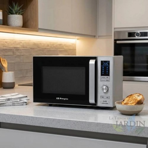 Microondas 900w Orbegozo. Capacidad 25 L. Grill 1950w. CONVECCIÓN