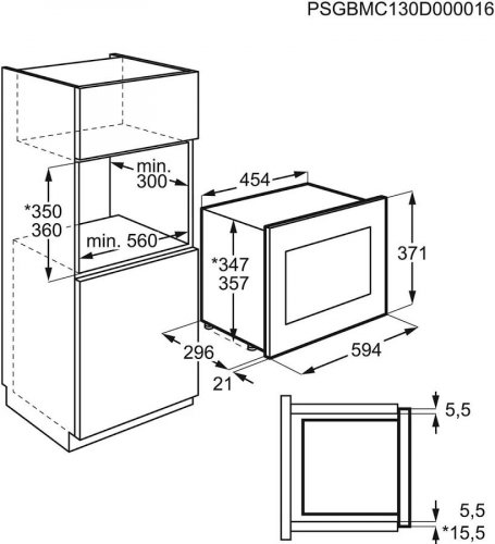 Microondas AEG MBB1756DEM