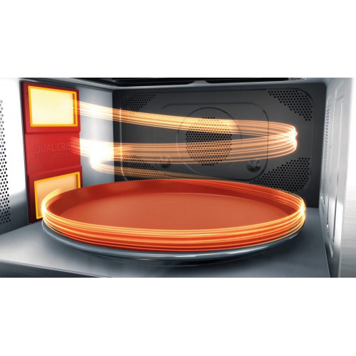 Microondas convección Whirlpool 33 litros y con grill - MWSC 9133 SX Inox