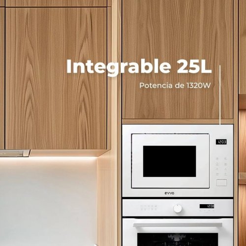 Microondas Integrable Evvo Mi45 Glass