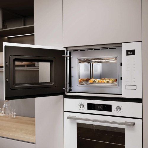 Microondas Integrable Haier de 20 litros con grill - HWO38MG2BHXW Blanco