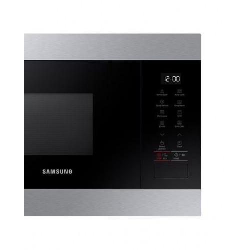 Microondas integrable Samsung 22 litros y grill - MG22M8274CT/E1 Negro / Acero Inox