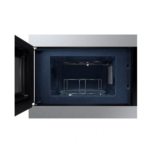 Microondas integrable Samsung 22 litros y grill - MG22M8274CT/E1 Negro / Acero Inox
