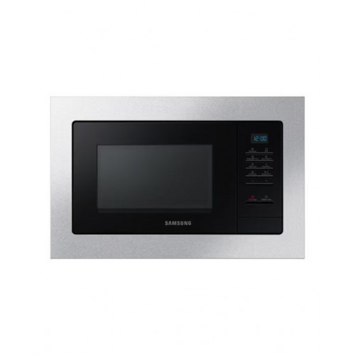 Microondas integrable Samsung 23 litros y grill - MG23A7013CT/EC Inox / Negro