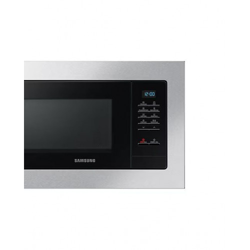 Microondas integrable Samsung 23 litros y grill - MG23A7013CT/EC Inox / Negro