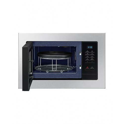 Microondas integrable Samsung 23 litros y grill - MG23A7013CT/EC Inox / Negro