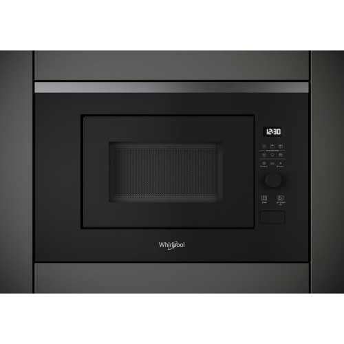 Microondas integrable Whirlpool 20 litros y grill - WMF201G Negro