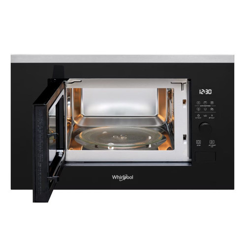 Microondas integrable Whirlpool 20 litros y grill - WMF201G Negro
